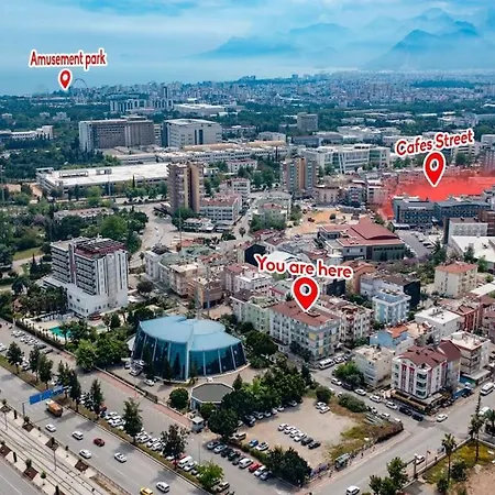 Erasta Avm 2dk Konyaalti Plaji 3km Genis Daire'16' Apartman Antalya