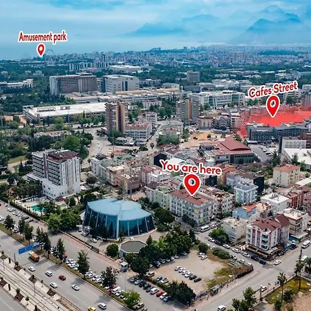 Erasta Avm 2dk Konyaalti Plaji 3km Genis Daire'16' Apartmán Antalya