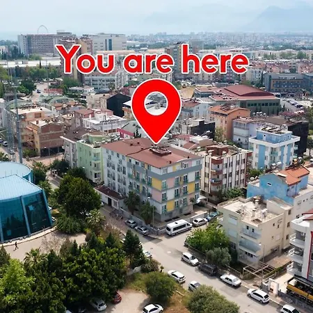 Apartment Erasta Avm 2dk Konyaalti Plaji 3km Genis Daire'16' Antalya