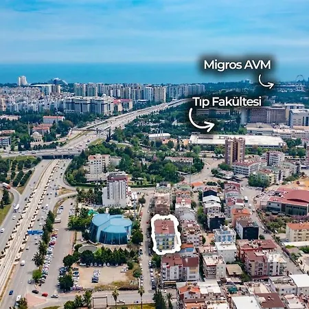 Erasta Avm 2dk Konyaalti Plaji 3km Genis Daire'16' أنطاليا